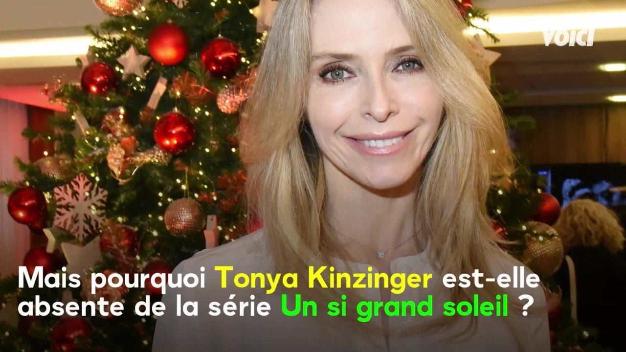 VOICI : Un si grand soleil : pourquoi l'actrice Tonya Kinzinger est absente des tournages de la série ?