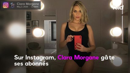 VOICI - PHOTO Clara Morgane romantique : sa photo poétique surprend les internautes