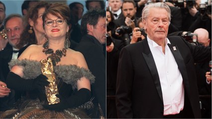 VOICI - CESAR 2020 : l’anecdote TRÈS GÊNANTE de Josiane Balasko avec Alain Delon en coulisses de la cérémonie