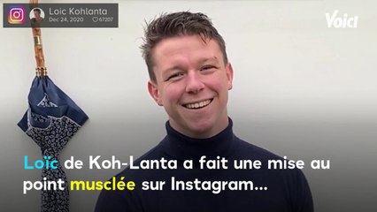 Voici - Hommage à Bertrand-Kamal (Koh-Lanta) : la mise au point musclée de Loïc, critiqué pour son absence