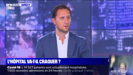 Covid-19: Pour Benjamin Davido, "c'est la vague de trop pour les soignants"