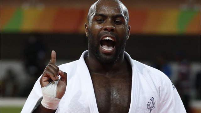 VOICI : Teddy Riner avec sa fille : le judoka partage un adorable cliché de son entraînement