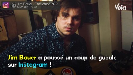 Voici - Jim Bauer : le candidat de The Voice 2021 pousse un coup de gueule sur les réseaux sociaux
