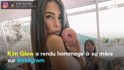 Voici - Kim Glow : sa mère atteinte d’un cancer, ce projet qui lui tient à coeur