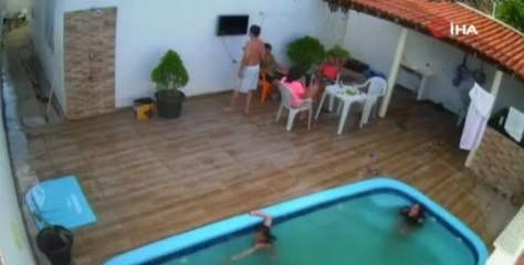 Son dakika haber... Saçları yüzme havuzunun filtresine takılan kız ölümden döndü