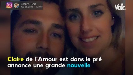 Voici - PHOTOS Claire (L’amour est dans le pré) annonce une très bonne nouvelle à ses fans !
