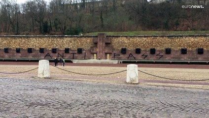 Vandalismus auf der Gedenkstätte Mont Valérien in Frankreich