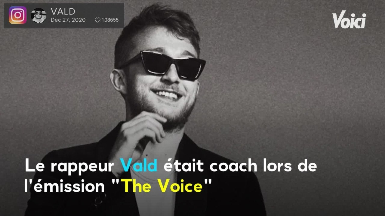 Voici - The Voice 2021 : l'attitude du rappeur Vald, co-coach de Marc Lavoine, fait halluciner les internautes
