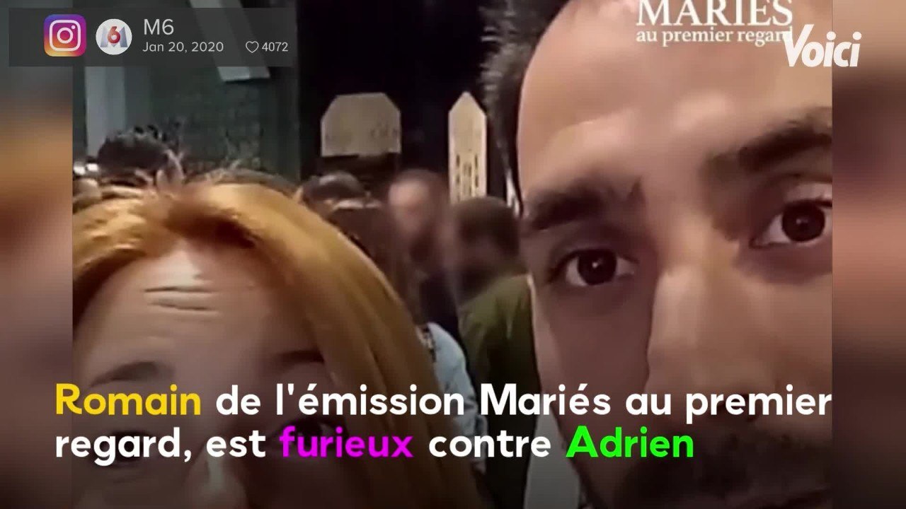 VOICI - Mariés au premier regard : Romain furieux contre Adrien suite à ses indiscrétions