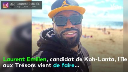 VOICI - PHOTO Lau (Koh-Lanta) : il annonce une heureuse nouvelle avec sa chérie, Melysa