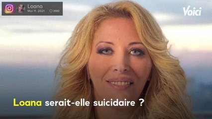Voici - PHOTO Loana suicidaire ? La star sort du silence et met les choses au clair