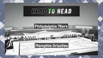 Memphis Grizzlies vs Philadelphia 76ers: Moneyline