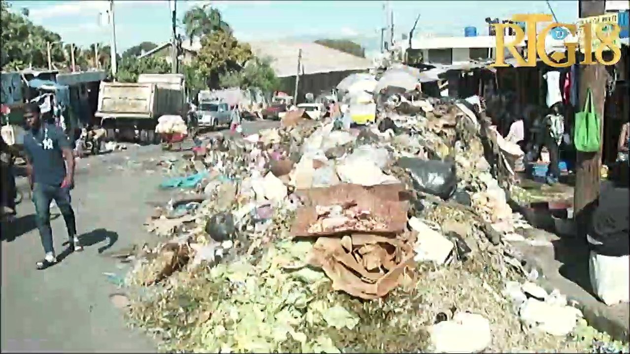 Travay netwayaj nan divès zòn nan rejyon metwopolitèn pòtoprens lan.