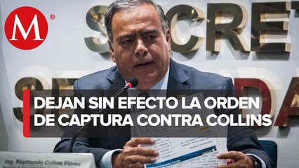 Tribunal ampara a Raymundo Collins y deja sin efecto orden de captura