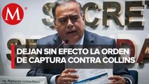 Tribunal ampara a Raymundo Collins y deja sin efecto orden de captura