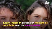 VOICI - Laury Thilleman complice avec sa petite soeur : ses fans soulignent leur frappante ressemblance