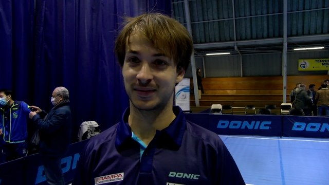 Interview maritima: Paul Lavergne après la victoire de l'ASTT Miramas contre Istres