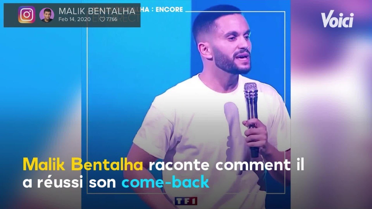 VOICI - Malik Bentalha raconte sa descente aux enfers et comment il a remonté la pente