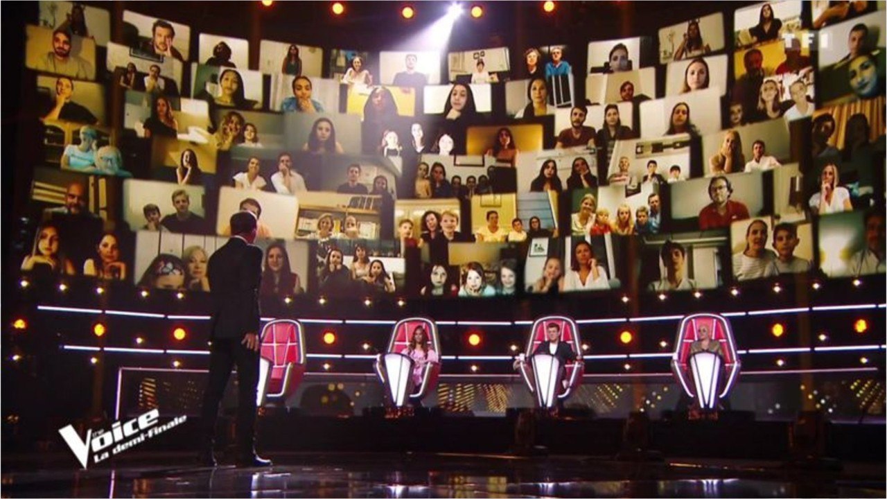 VOICI-The Voice 2020 : le duplex de Lara Fabian sur écran géant moqué par de nombreux internautes