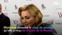 VOICI - Madonna accuse la Russie d'avoir voulu lui faire payer (très cher) son soutien à la cause LGBTQ