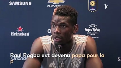 VOICI Paul Pogba révèle ENFIN le prénom de son fils, un an après sa naissance