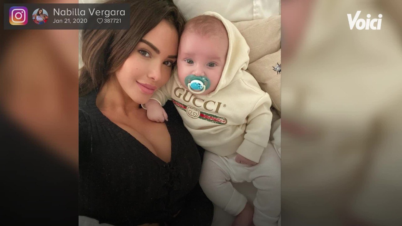 VOICI Nabilla le jour de la naissance de son fils Milann