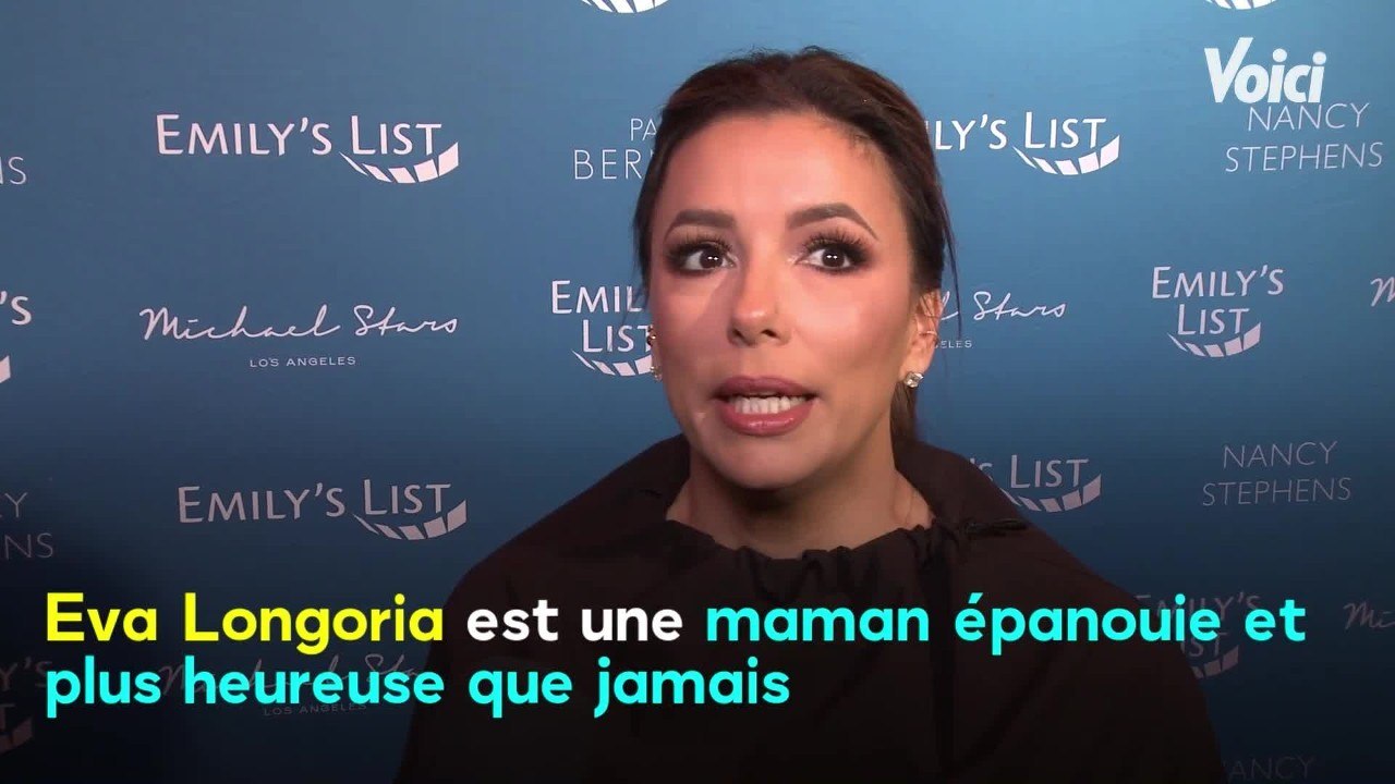 VOICI : Eva Longoria publie une vidéo mignonne pour l'anniversaire de son fils Santi