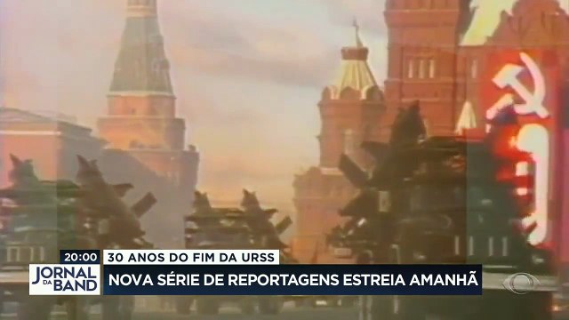 Dezembro de 2021 marca os 30 anos do fim da União Soviética. A partir de amanhã, o Jornal da Band exibe uma série de reportagens especiais sobre este capítulo da história, que transformou o mundo. #BandJornalismo