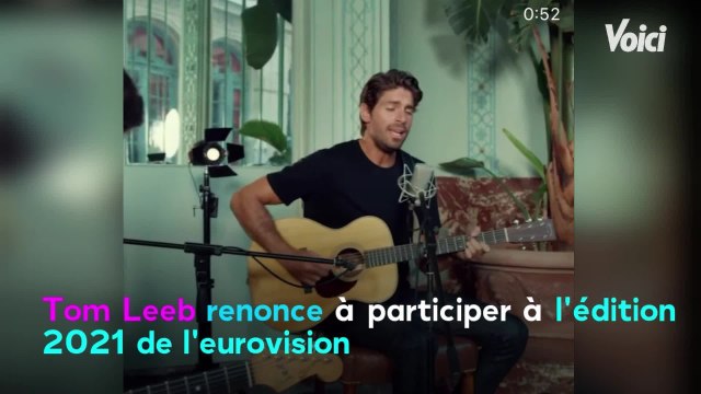 VOICI - Eurovision 2021 : Tom Leeb explique pourquoi il ne pourra finalement pas y participer