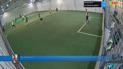 But de Simon (0-1) - PACIFICAT'S Vs FC GRAS DU BIDE 2 - 13/12/21 20:00 - LIGUE 4