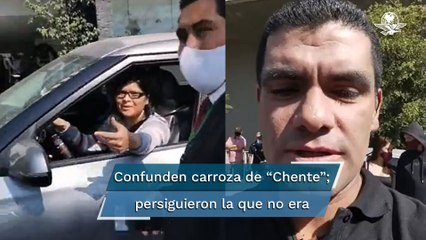 “Oye, ese es el cuerpo de mi mamá, no es Vicente Fernández”: Reportero persigue otra carroza