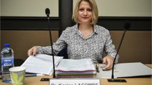 VOICI Karine Lacombe victime de menaces de mort, elle rend des lettres publiques