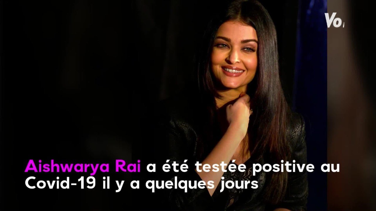 VOICI - Aishwarya Rai Bachchan, star de Bollywood, atteinte du coronavirus et hospitalisée avec sa fille