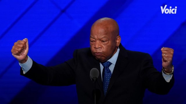 VOICI - Mort de John Lewis, militant des droits civiques et proche de Martin Luther King, à l'âge de 80 ans