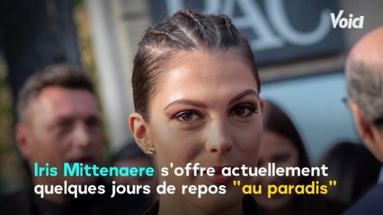VOICI - PHOTO Iris Mittenaere en bikini : elle profite de son séjour "au paradis"