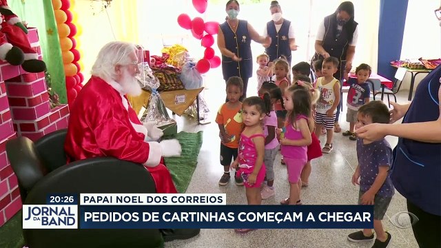 O Papai Noel dos Correios já começou a entregar presentes para crianças carentes de todo o país. Quem quiser ajudar, ainda dá tempo. #BandJornalismo