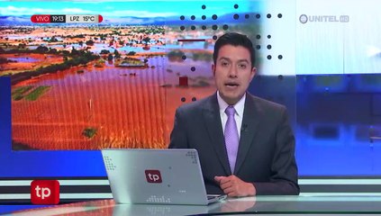 Alertan crecidas de ríos en cinco departamentos del país