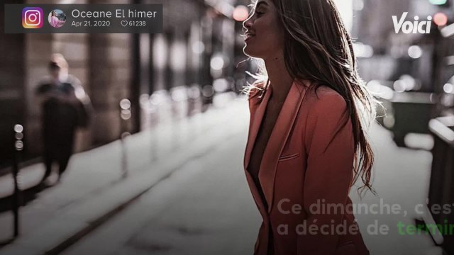 voici PHOTO Océane El Himer offre une vue imprenable sur son fessier, ses abonnés son éblouis