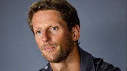 VOICI - PHOTOS Romain Grosjean : ce message qui fait pleurer ses fans