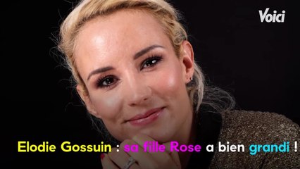 VOICI - PHOTO Elodie Gossuin dévoile un cliché de sa fille Rose, et elle a bien grandi !