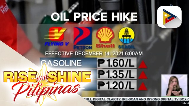 Higit P1 taas-presyo sa krudo, epektibo ngayong araw