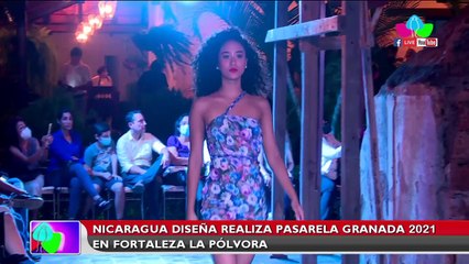 Nicaragua Diseña realiza pasarela Granada 2021 en Fortaleza La Pólvora