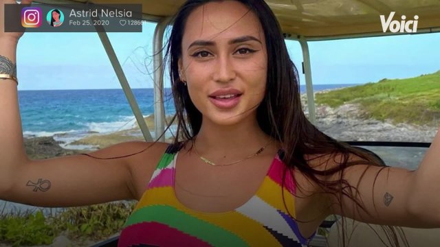 VOICI Astrid Nelsia Pose En Soutien-gorge : Les Internautes Sont Finalement Rassurés Après Son Opération Des Seins (1)