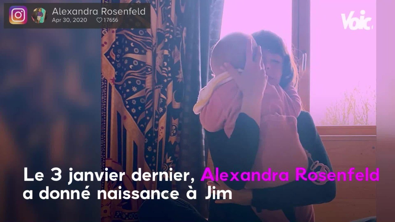 VOICI - PHOTOS Alexandra Rosenfeld : 4 mois après la naissance de Jim, elle affiche un corps parfait