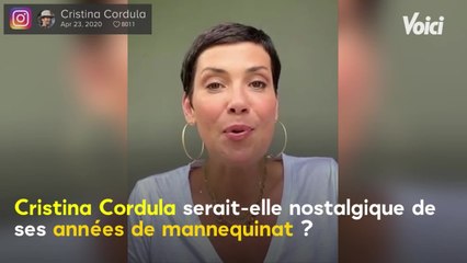VOICI : Cristina Cordula : elle publie une photo d'elle vintage et ses fans adorent !