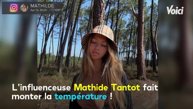 Voici - Mathilde Tantot, l'influenceuse s'offre une pause sexy au vert, ses abonnés s'enflamment