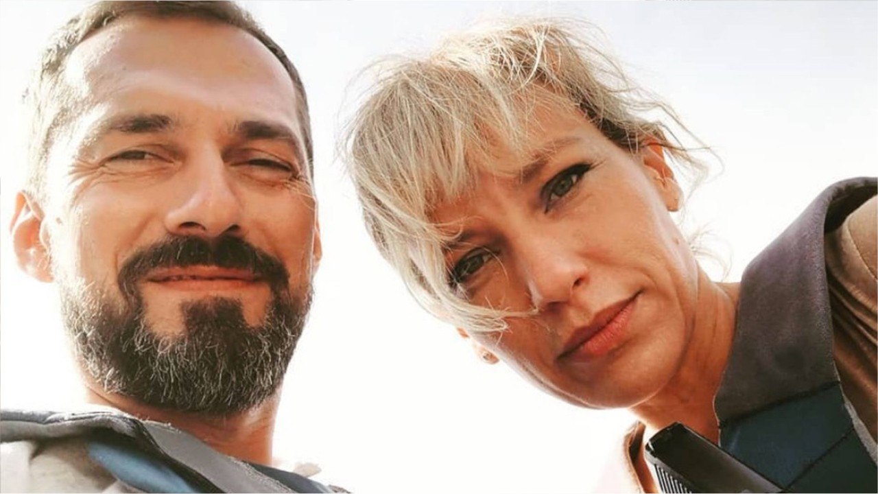 VOICI - Demain nous appartient : Julie Debazac et Franck Monsigny fêtent leur retrouvailles