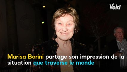 VOICI - Carla Bruni : sa mère de 90 ans effrayée par l’ambiance "de fin du monde" actuelle