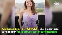 VOICI Angelina Jolie inquiète pour les enfants : sa tribune poignante en plein confinement