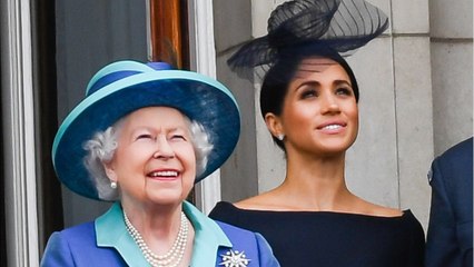 VOICI Meghan Markle : cette décision qui a déçu la reine Elizabeth II